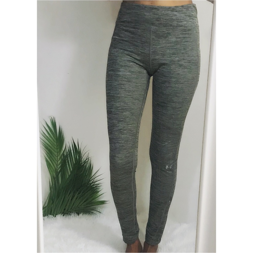 Under Armour Grey Leggings yoga pants green
